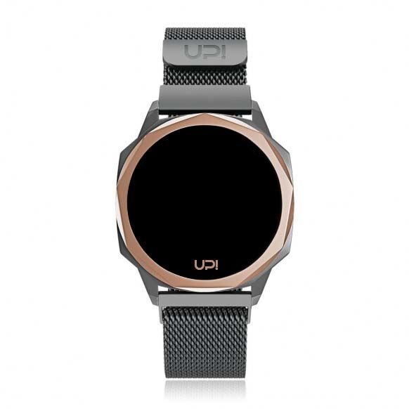 UPWATCH ICON GUN METAL LOOP BAND - 1664