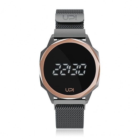 UPWATCH ICON GUN METAL LOOP BAND - 1664