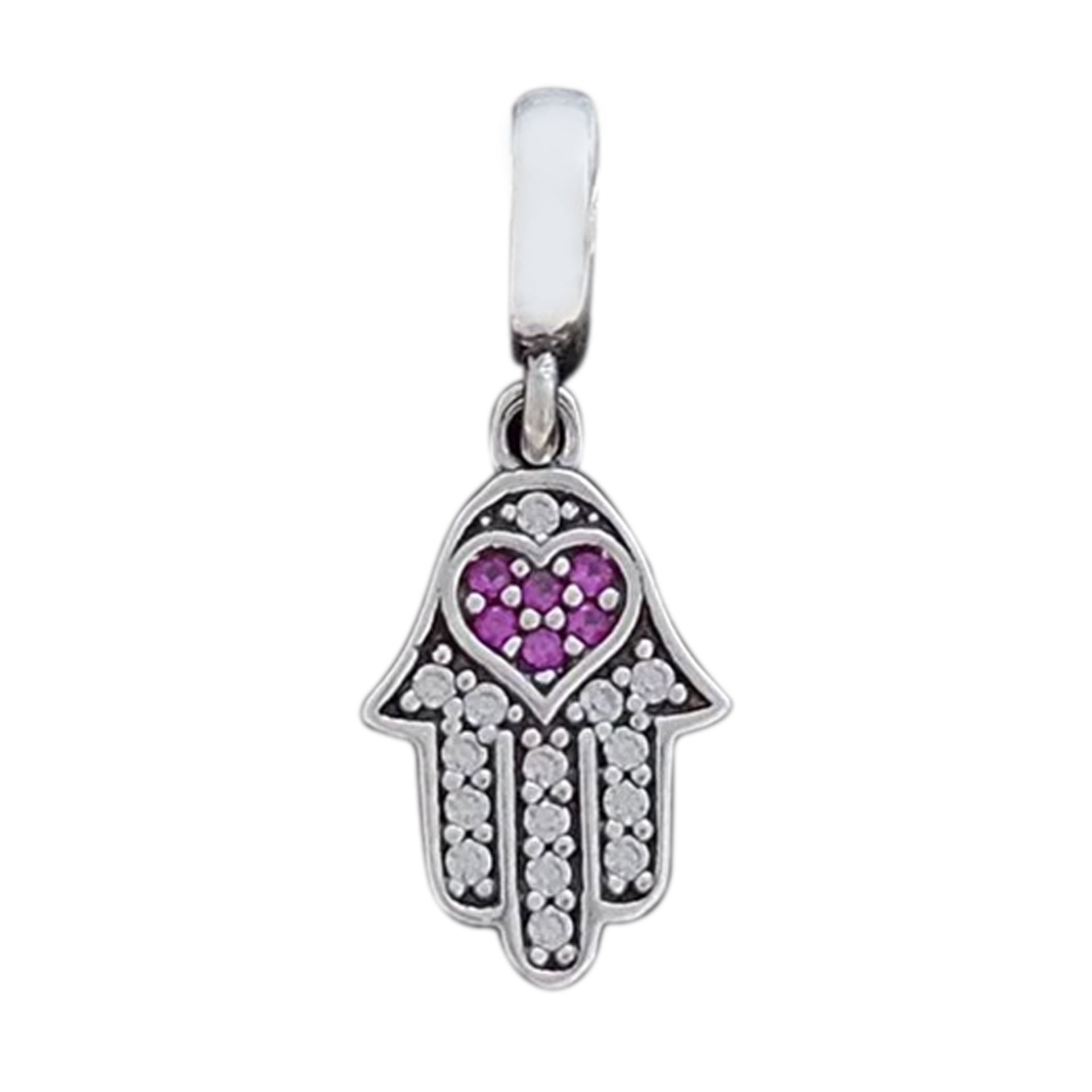 Nur Silver Fatma Ana Eli Gümüş Charm NUR-BL00267