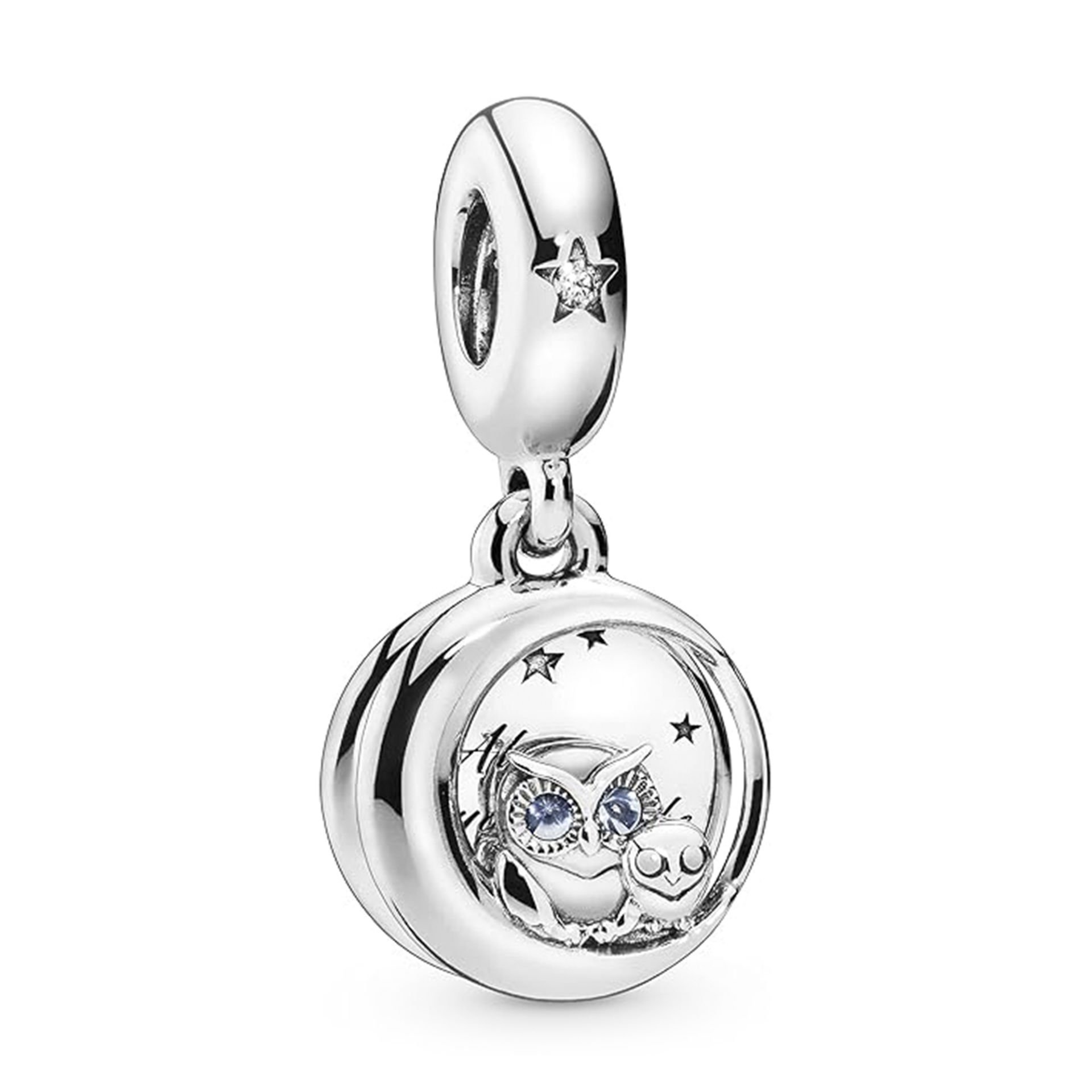 Nur Silver Baykuş Gümüş Charm NUR-BL00286