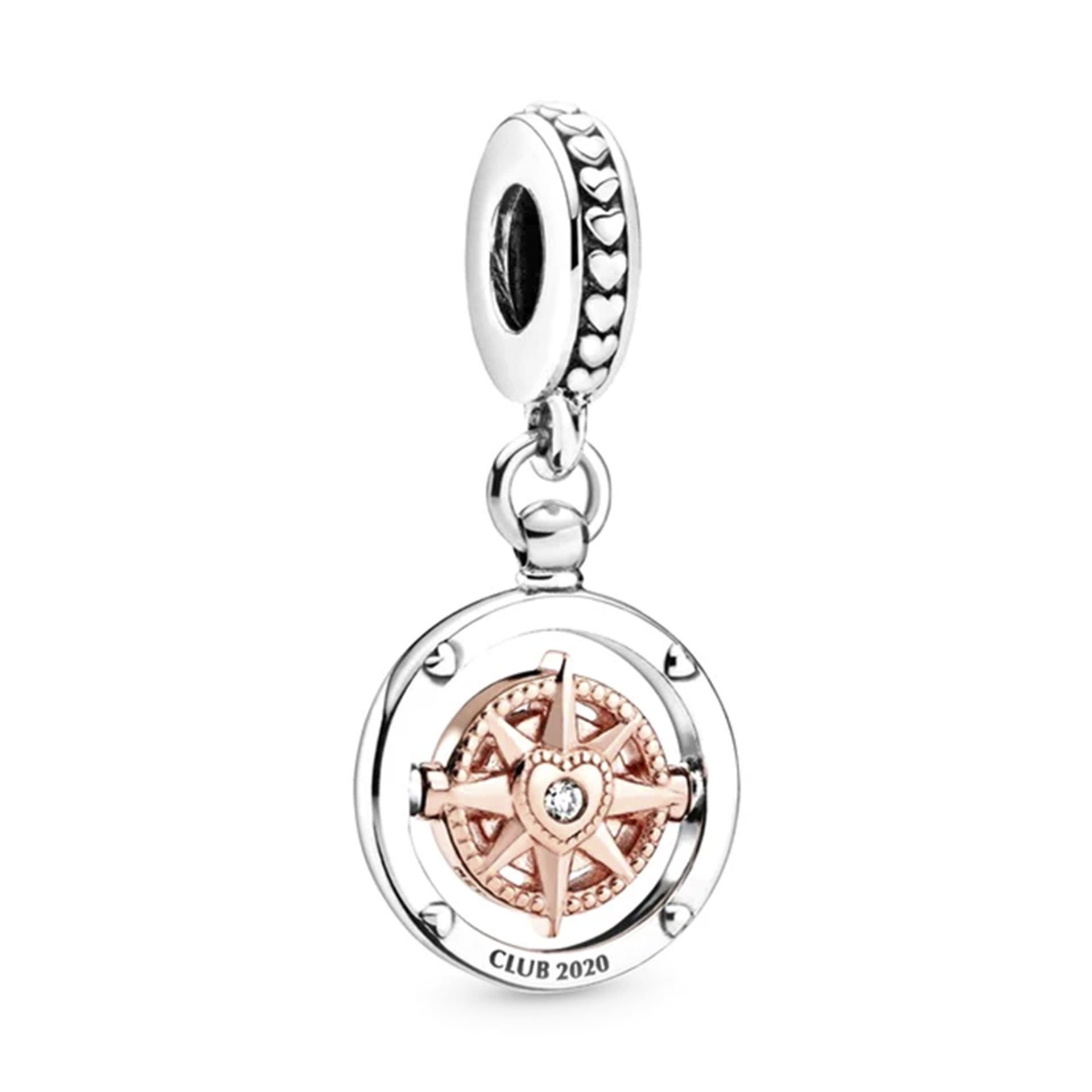 Nur Silver Pusula Gümüş Charm NUR-BL00299