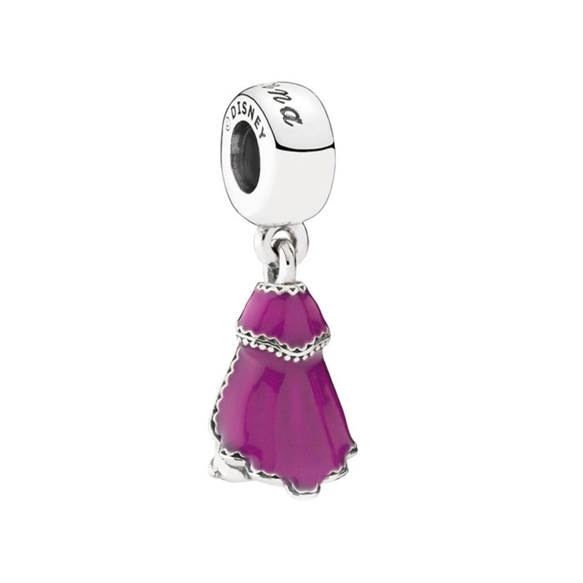 Nur Silver Sallantılı Anna Elbisesi Gümüş Charm NUR-BL06606