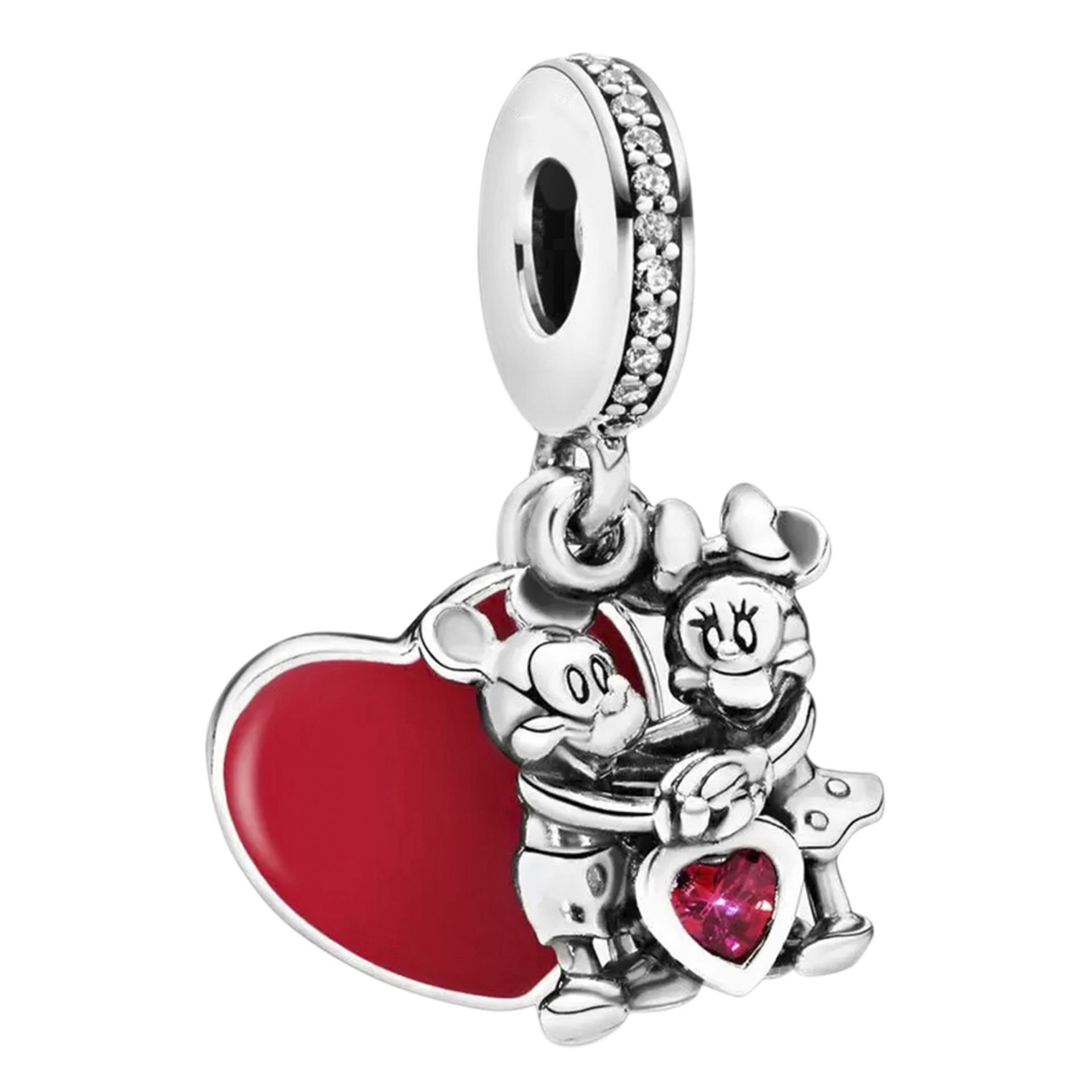 Nur Silver Mickey Mause Gümüş Charm NUR-BL00958