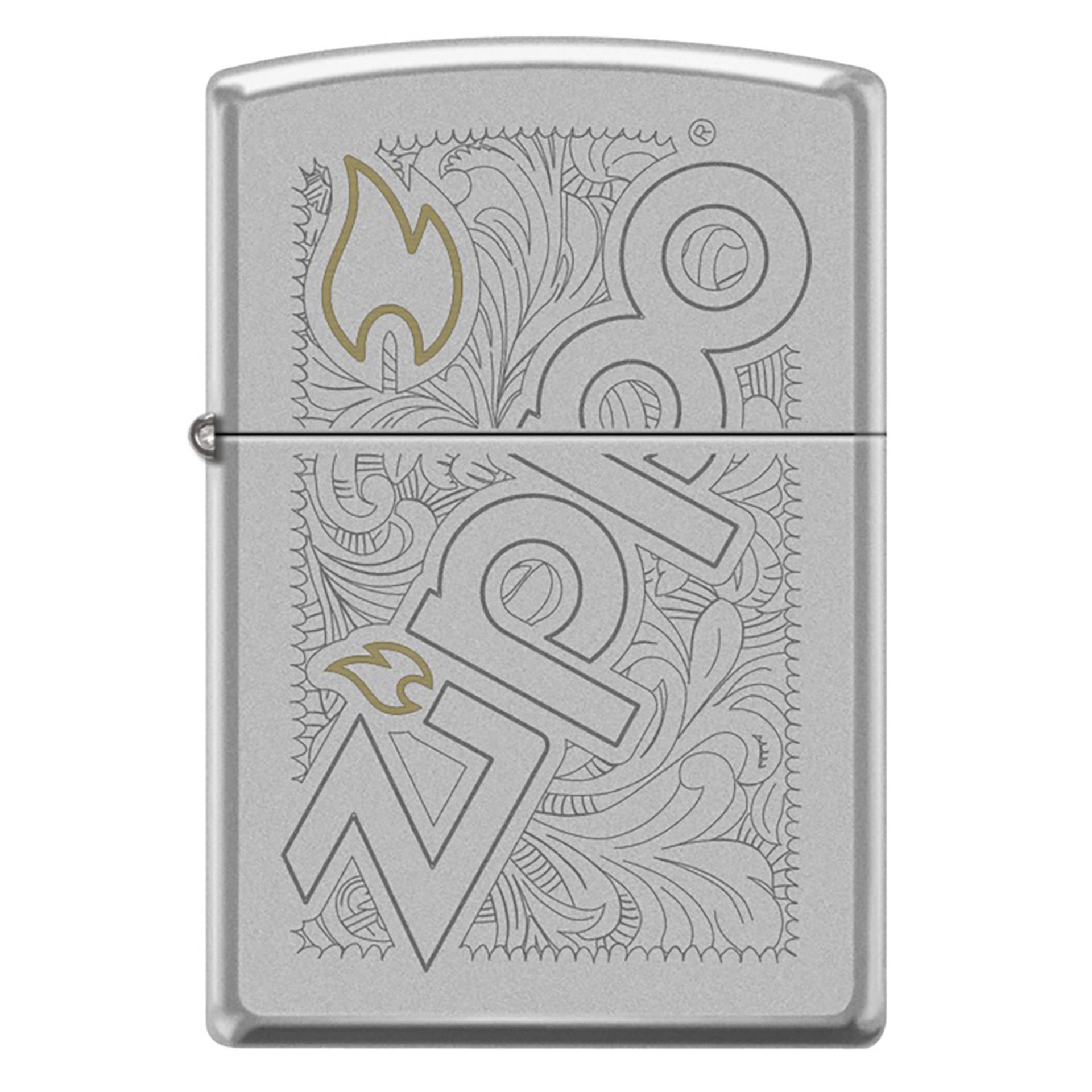 Zippo Zippo And Flame Design - 205-107341