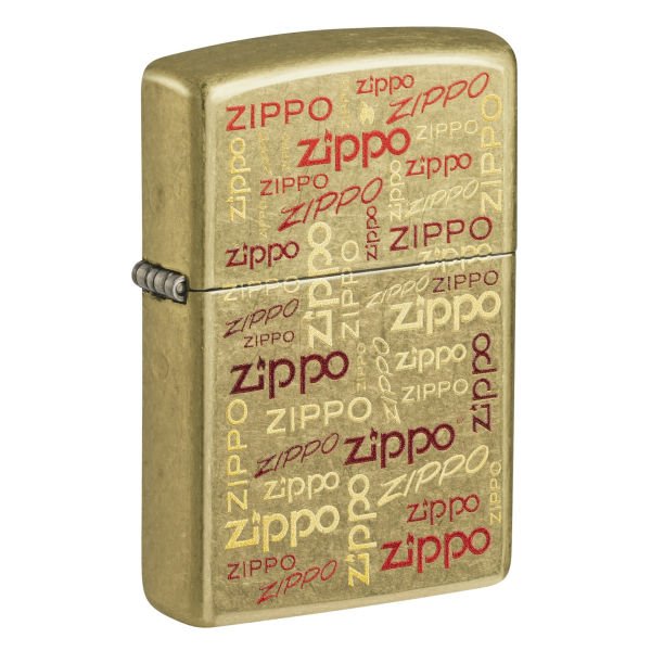 Zippo 48267 Zippo Logos Design Çakmak - 48703-105347