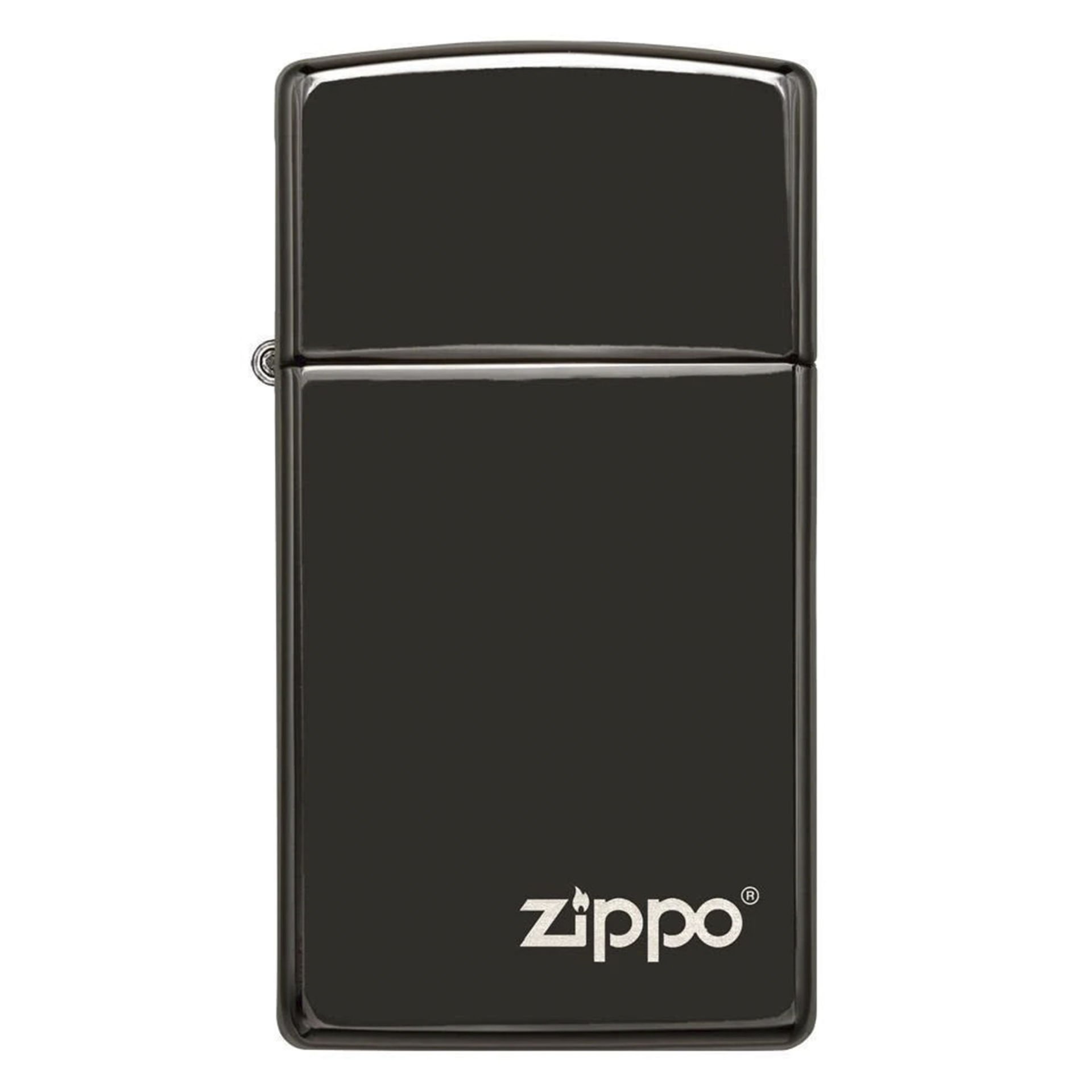 Zippo 28123 SLM EBONY W/ZIPPO Çakmak - 28123ZL-000004