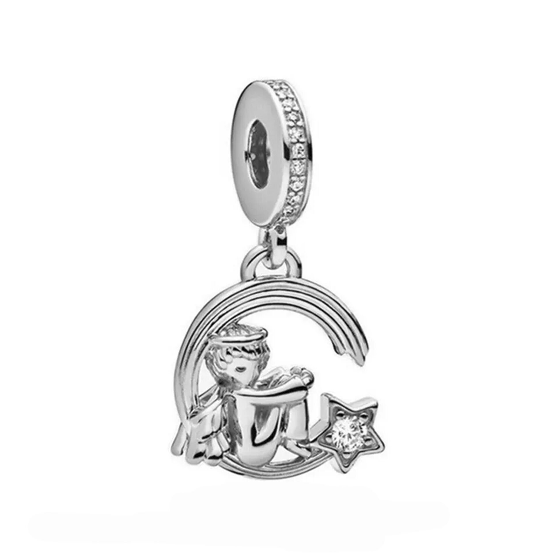 Nur Silver Küçük Prens Gümüş Charm NUR-BL01185