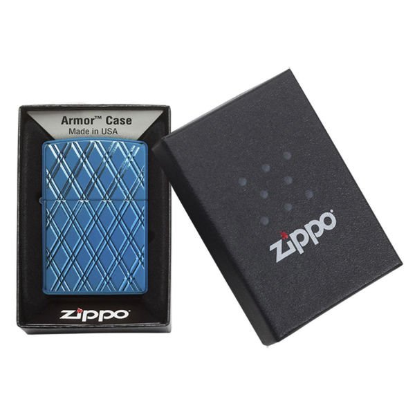 Zippo Armor Hp Blue Diamonds Çakmak - 29964-075212