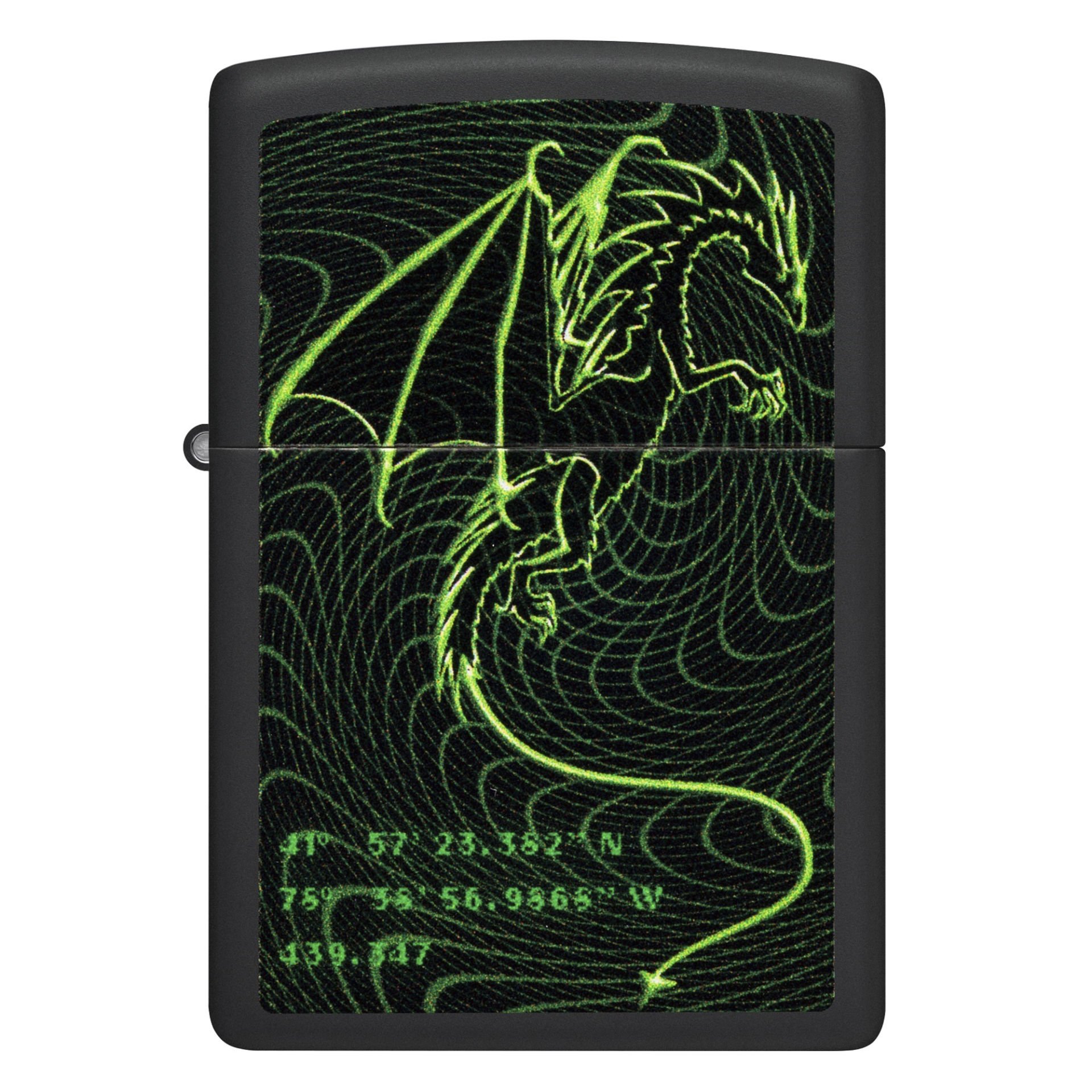 Zippo 218 2022 Pff Cyberpunk Dragon Design Çakmak - 48497-100088