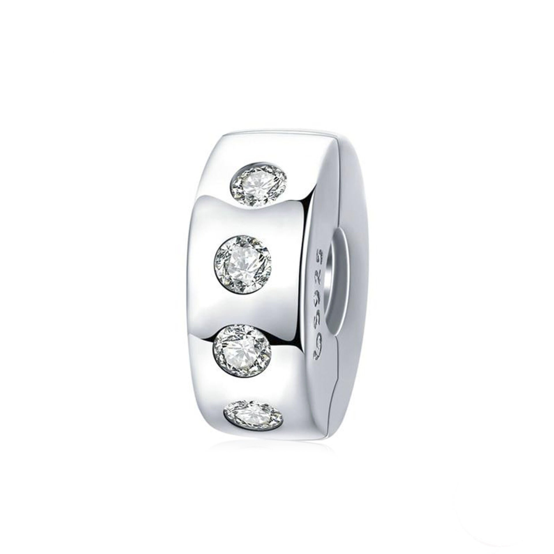 Nur Silver Durdurucu Gümüş Charm NUR-BL00201