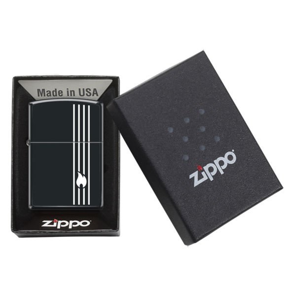 Zippo Flame Line Design Çakmak - 218-088121