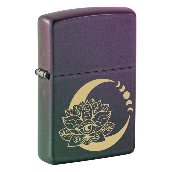 Zippo 49146 Lotus Moon Design Çakmak - 48587-103660