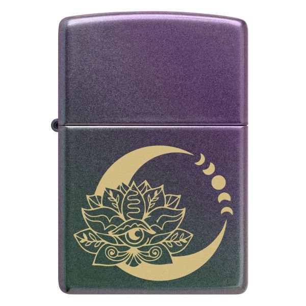 Zippo 49146 Lotus Moon Design Çakmak - 48587-103660