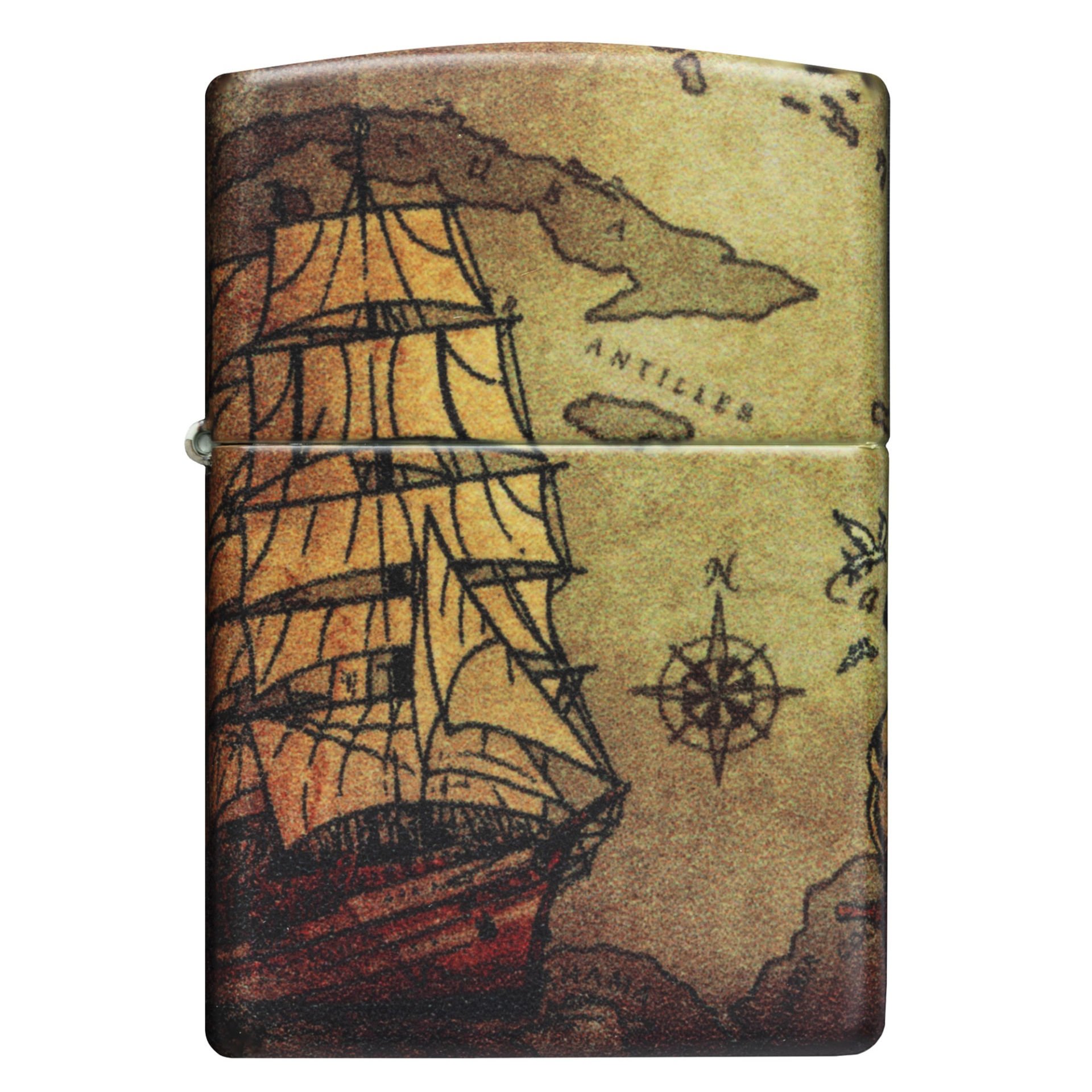 Zippo 49352 Pirate Ship Design Çakmak - 49355-083350