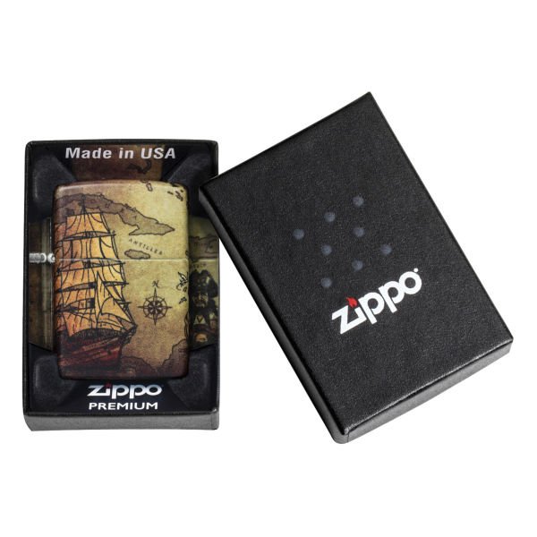 Zippo 49352 Pirate Ship Design Çakmak - 49355-083350