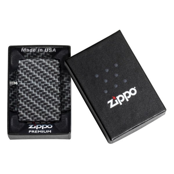 Zippo 49352 Carbon Fiber Design Çakmak - 49356-083347