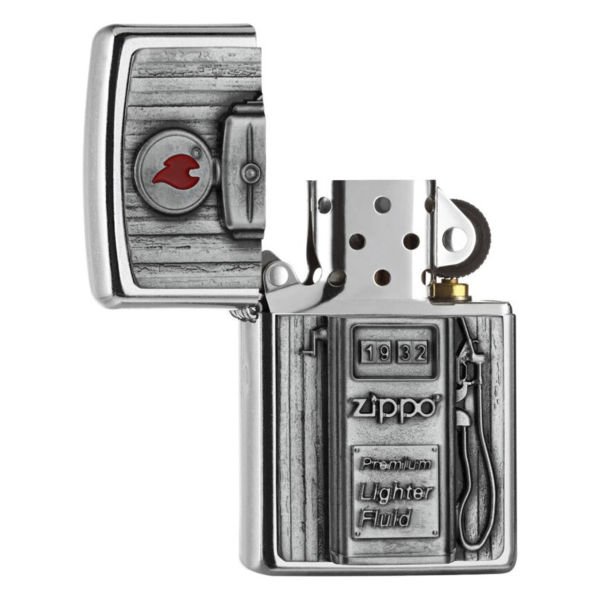 Zippo 207 Gas Pump Emblem 3D Çakmak - 2006474