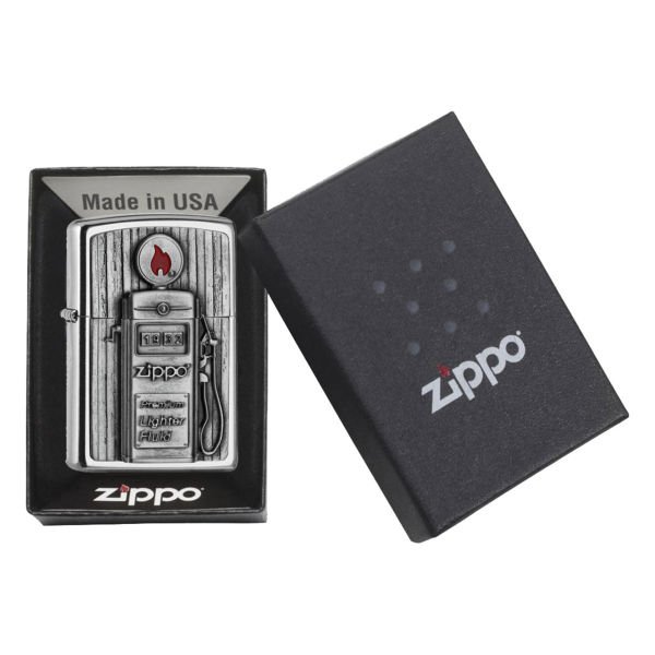 Zippo 207 Gas Pump Emblem 3D Çakmak - 2006474