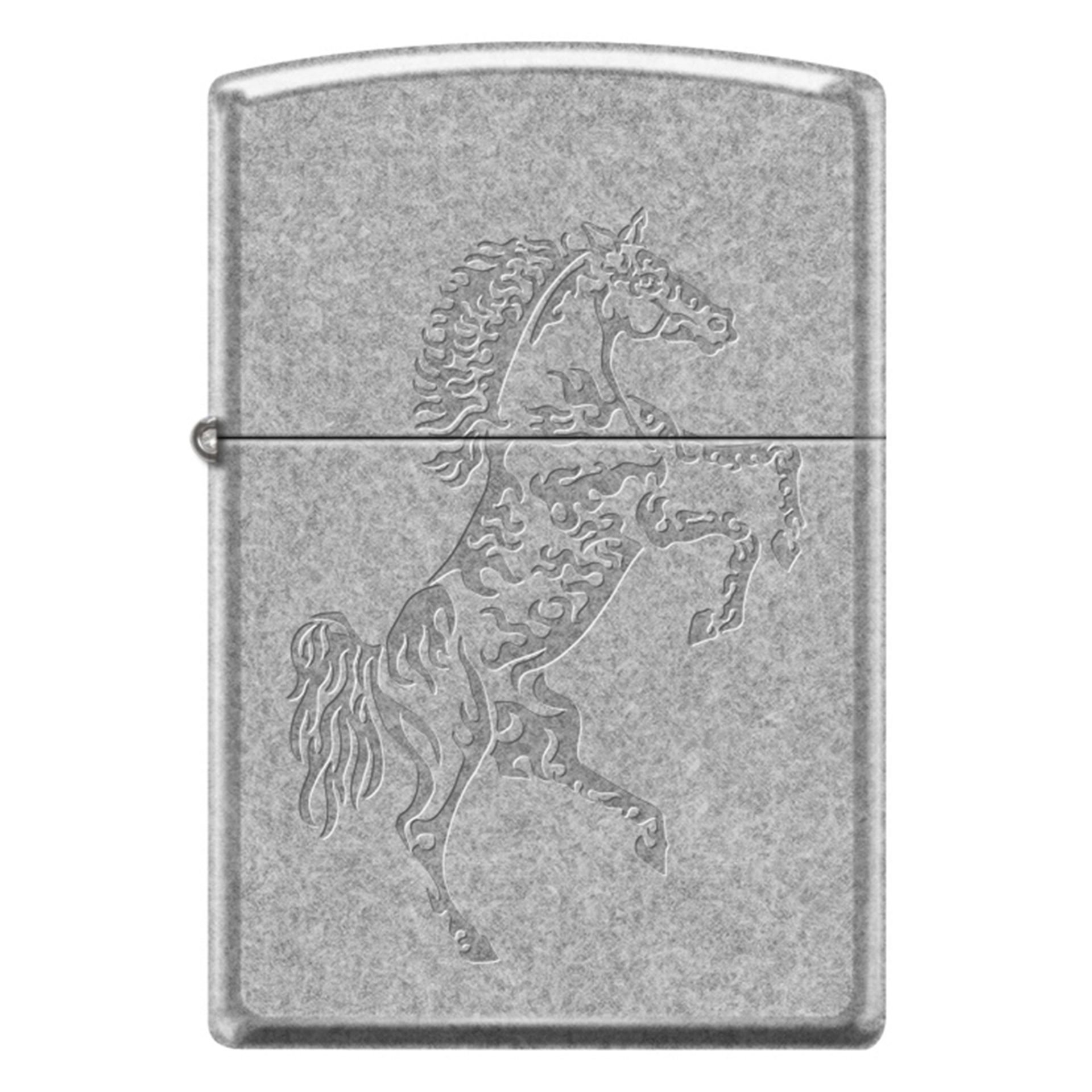 Zippo Classic Antique Silver Plate Çakmak - 49007-00062-MODEL23