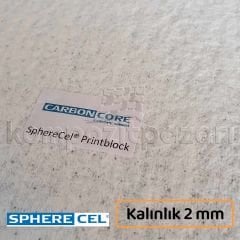 SPHERECEL PRINT BLOCK 2 mm Cam Elyaf Esaslı Çekirdek Takviye