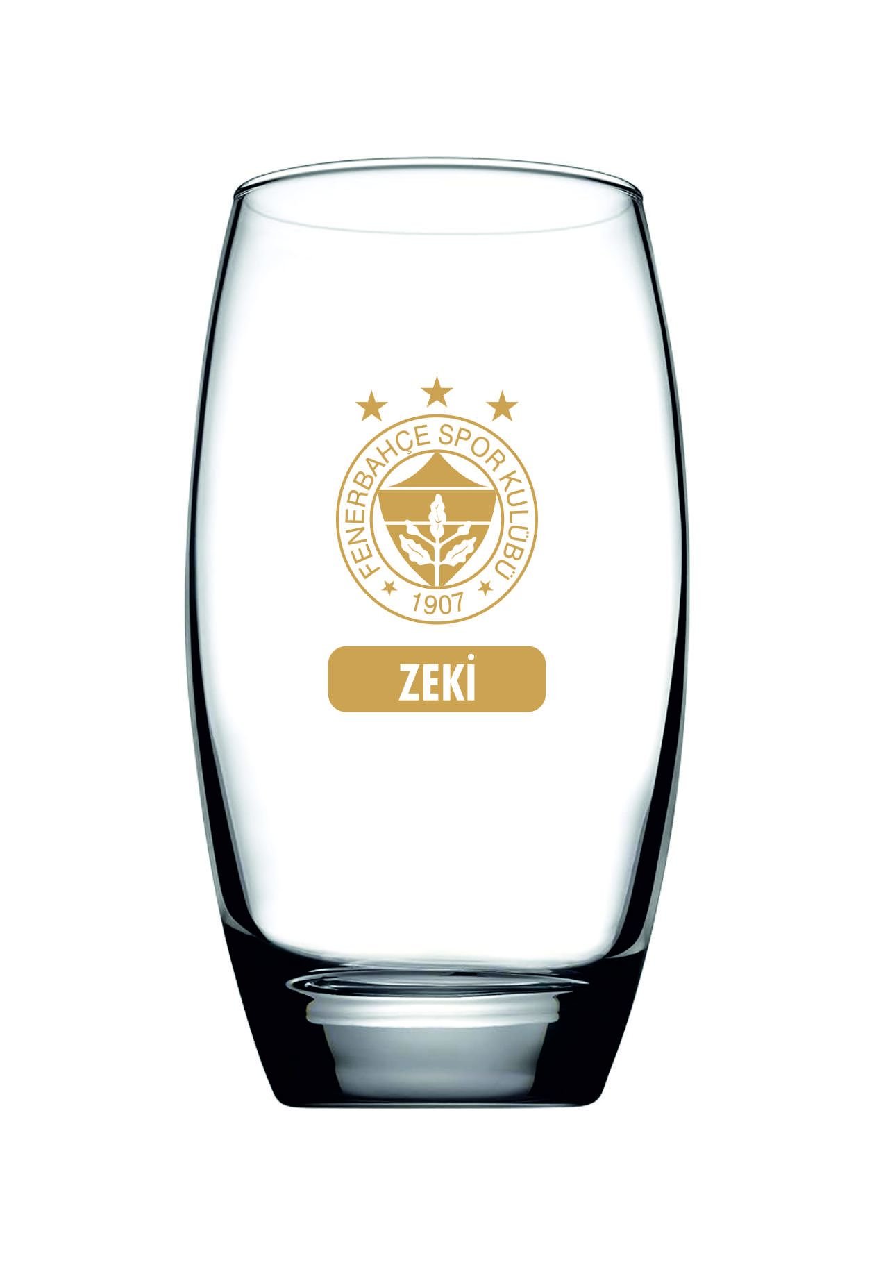 Fenerbahçe Baskılı Gold Baskı Su Bardağı