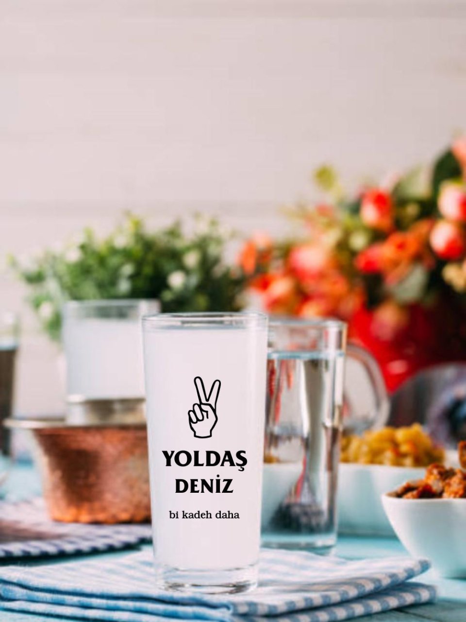 Yoldaş rakı bardağı