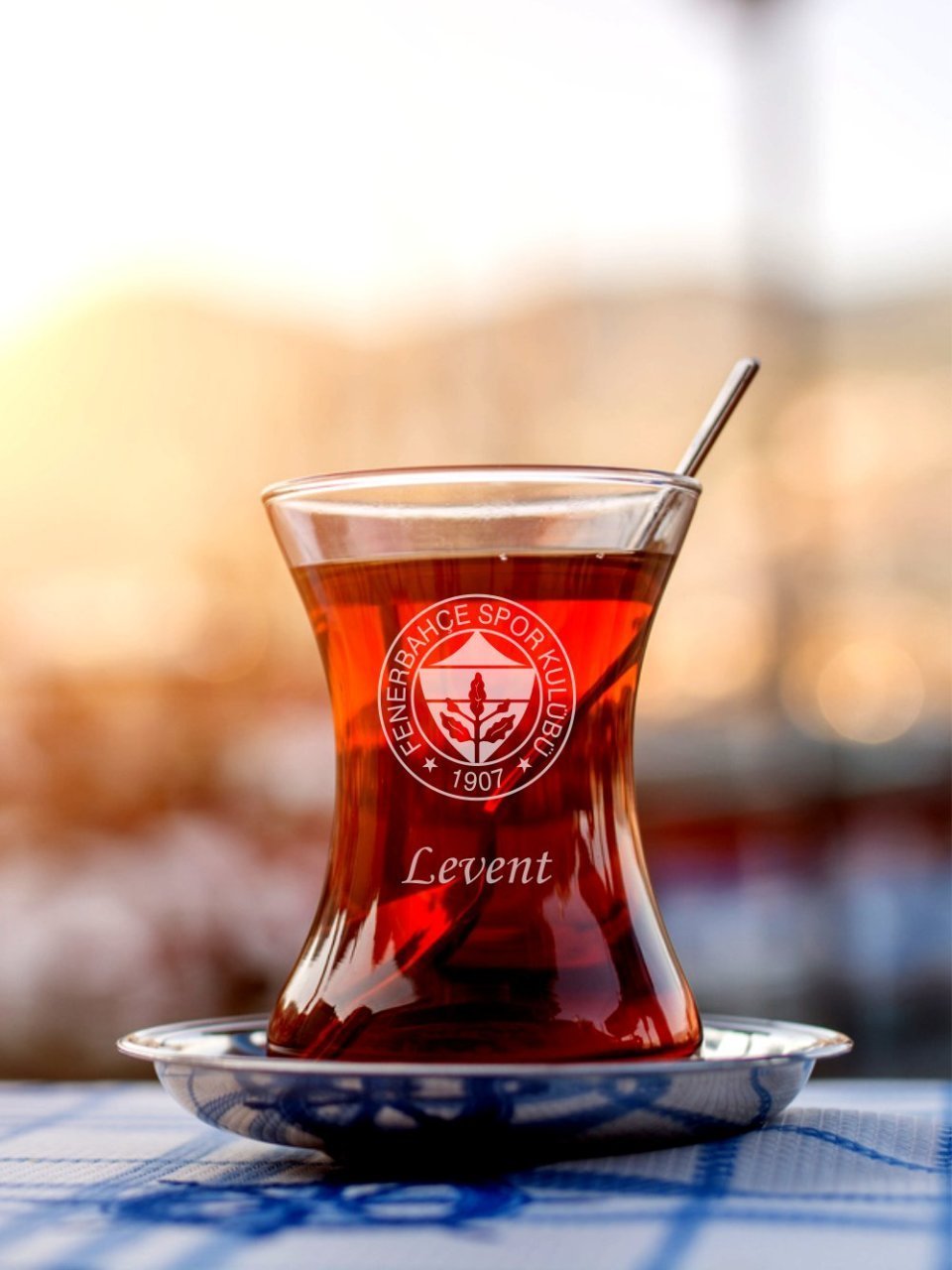 Fenerbahçe Logolu Çay Bardağı