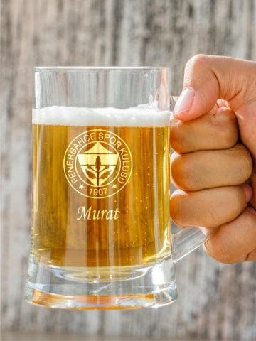 Fenerbahçe Logolu Bira Bardağı