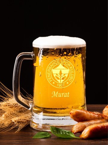 Fenerbahçe Logolu Bira Bardağı