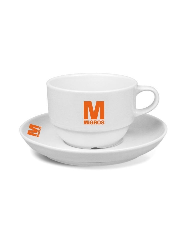 Logo Baskılı Espresso Fincan