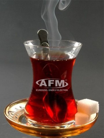 Logolu çay bardağı