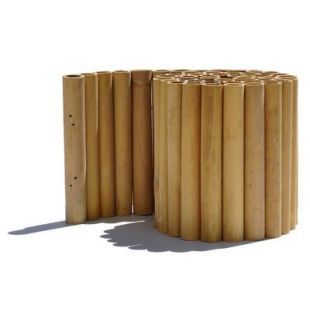 Bambu Dekoratif Bordür Sınır Bahçe Çiti Kazıklı 15cmx1mt