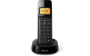 Philips D1401 Telsiz Telefon Siyah