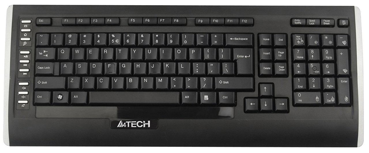A-4 Tech 9300F Siyah Kablosuz  Q Klavye & Mouse Set
