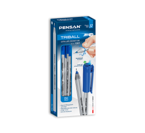 Pensan Triball 1003 Tükenmez Kalem 1.0mm Mavi