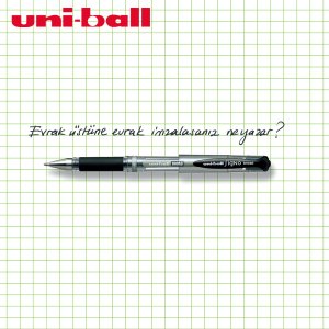 Uni-Ball UM-153 Signo Broad İmza Kalemi Siyah