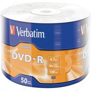 Verbatim DVD-R 50'li Paket