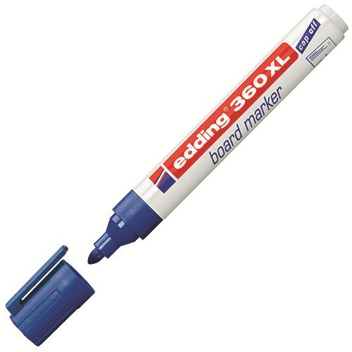 Edding 360 XL Beyaz Tahta Kalemi Mavi