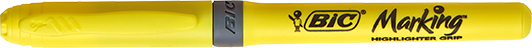 Bic Marking Grip Fosforlu Kalem Sarı