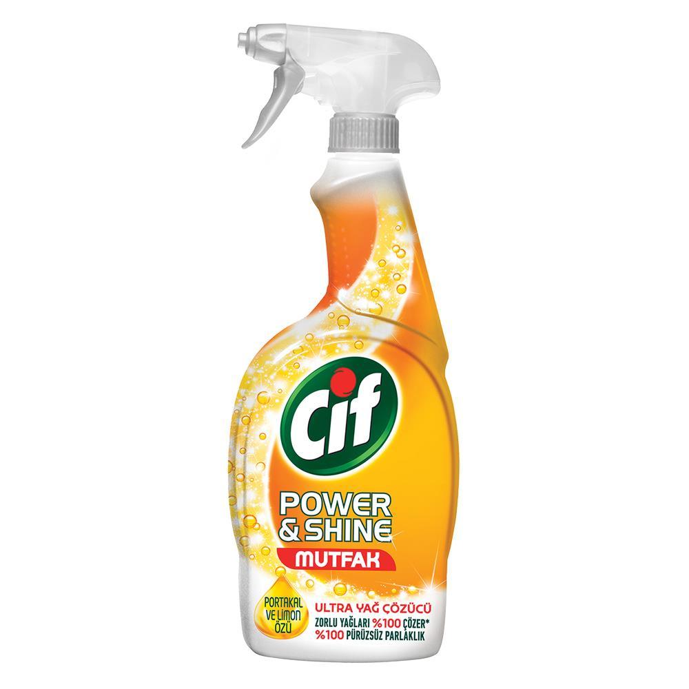 Cif Power Shine Mutfak Sprey Temizleyici 750 Ml