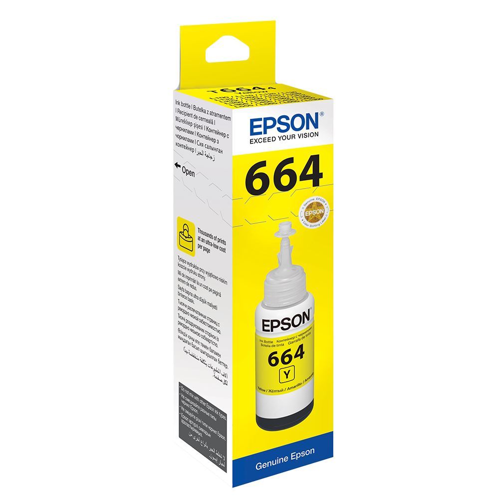 Epson T6644 Sarı (Yellow) Kartuş