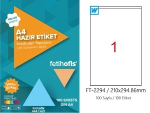 fetihofis Laser Etiket FT-2294