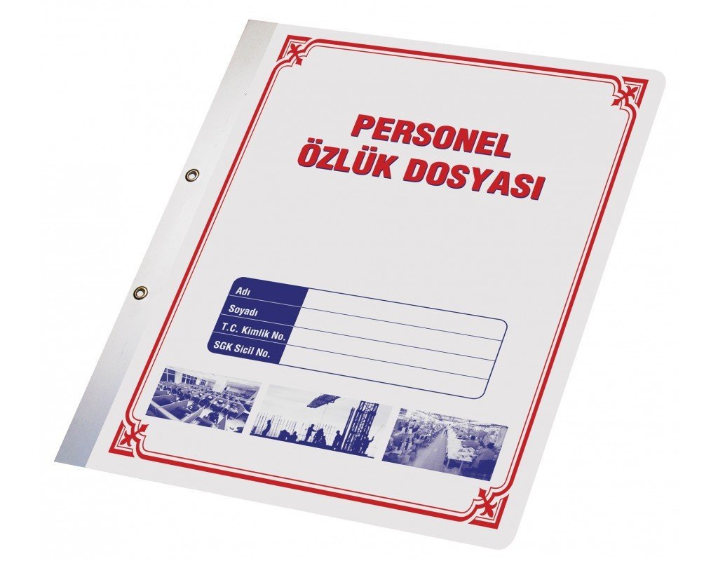 Gülpaş 226 Telli Kapsüllü Personel Özlük Dosyası 24x32