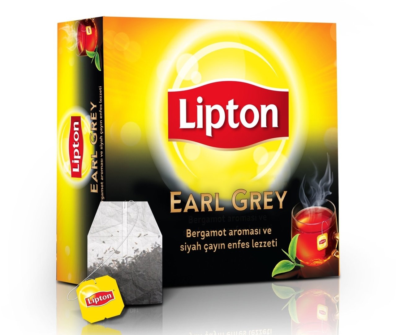 Lipton EarlGrey Bardak Poşet Çay 100'lü (2.0 grx 100Ad)