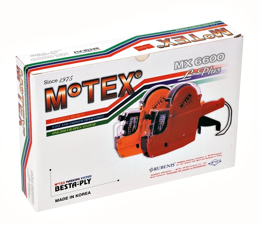 Motex MX-6600L Plus Fiyat Etiket Makinası
