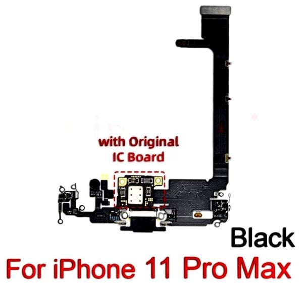 iPhone 11 Pro Max Şarj Filmi Orj Entegreli