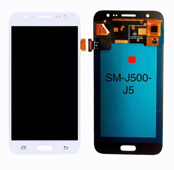 Samsung J5 Beyaz Ekran-Lcd