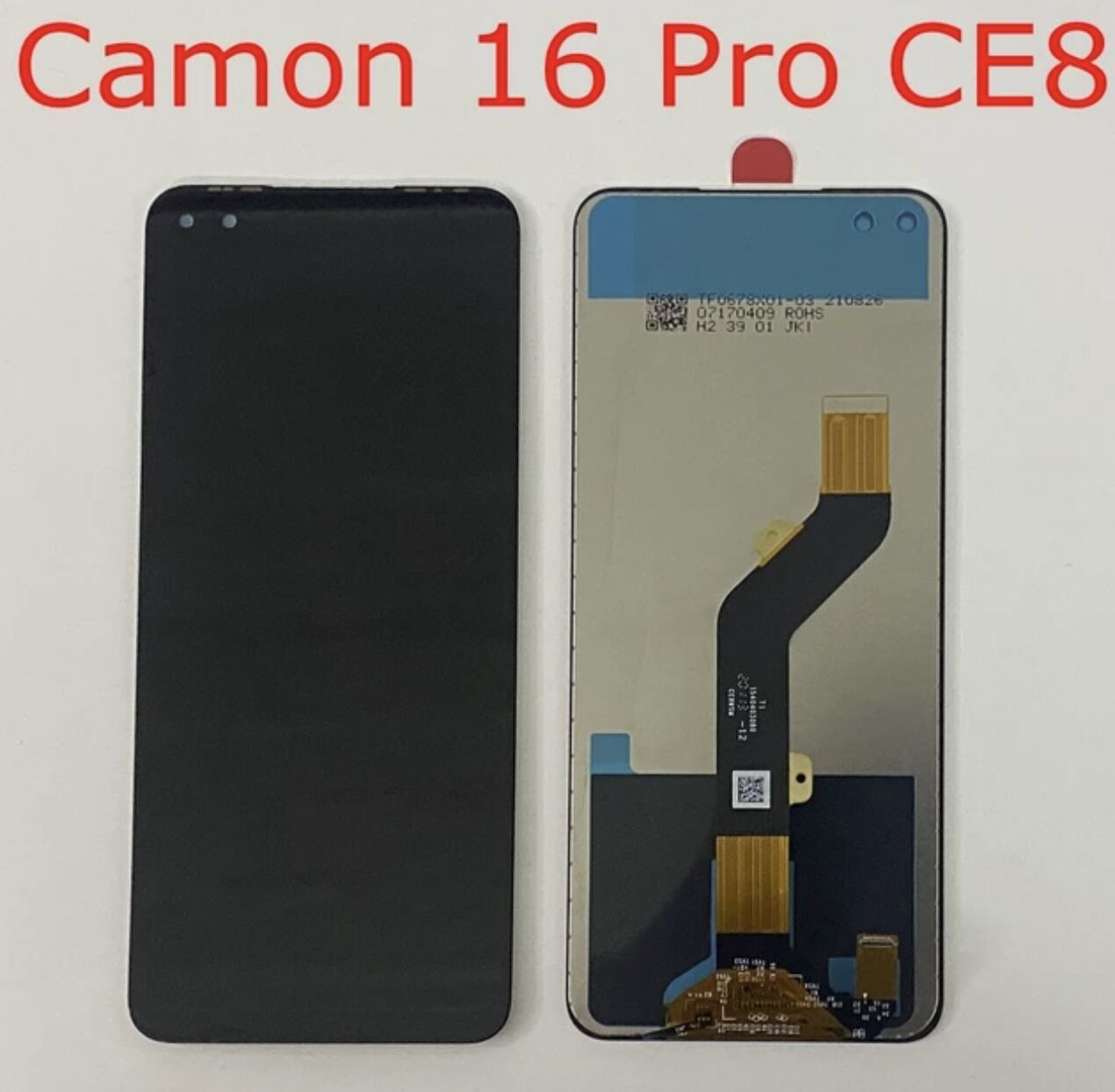 TECNO CAMON 16 PRO (CE8) LCD-EKRAN