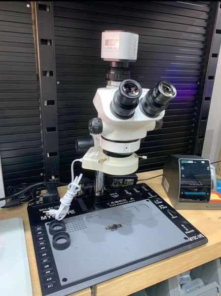 Myscope Kameralı Çelik Tablalı Mikroskop