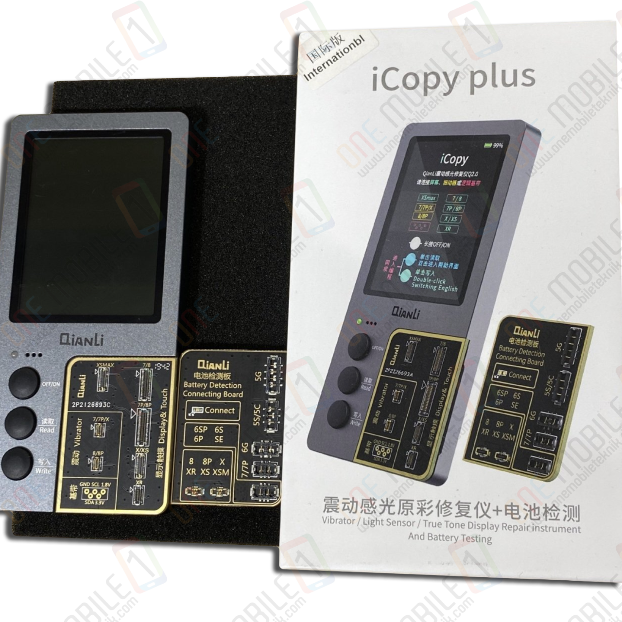 Quanli Icopy Plus Batarya Ekran Touch Buzzer Tester 5G-Xs Max'e Kadar